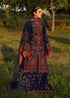3 Piece Embroided Dhanak Shirt with Embroided Dhanak shawl