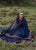3 Piece Embroided Dhanak Shirt with Embroided Dhanak shawl