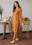 3 Piece Embroidered Dhanak Shirt With Embroided Dhanak shawl