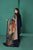 3 Piece Embroidered Dhanak Shirt with Printed Wool Shawl