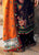 3 Piece Embroided Dhanak Shirt with Embroided Dhanak Shawl AJ 680