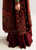 3 Piece Embroidered Dhanak Shirt with Printed Wool Shawl
