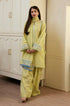 3 Pc Embroidered Lawn Shirt with Embroidered Cotton Net Dupatta