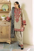3 Piece Unstitched Heavy Embroidered Dhanak Suit
