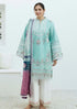 3Pc Embroidered Lawn Shirt with Poly Lawn Dupatta ZS-408
