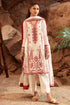 3 Piece Embroidered Dhanak Shirt with Embroidered Dhanak Shawl