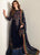 3 Pcs Embroidered Velvet Shirt and Chiffon Dupatta with Silk Trouser