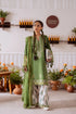 3Pc Embroidered Lawn Shirt with Cotton Net Dupatta CO-514A