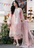 3 Piece Unstitched Heavy Embroidered Chickan Kari Pure Lawn Suit with Heavy Embroidered Organza Dupatta