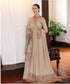 3 Piece Embroidered Dhanak Shirt with Embroidered Dhanak Shawl
