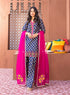 3 Piece Unstitched Digital Printed Embroidered Lawn Suit with Fine Printed Lawn Dupatta